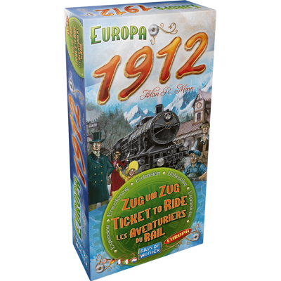 Afbeelding van Ticket to Ride: Europa 1912 (NL/EN/FR/DE)
