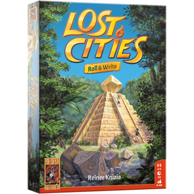 Afbeelding van Lost Cities: Roll &amp; Write (NL)
