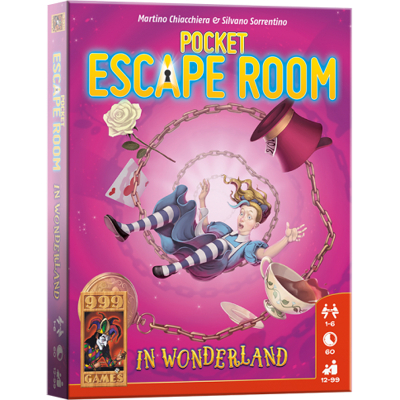 Afbeelding van Pocket Escape Room: In Wonderland (NL)