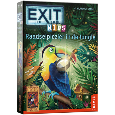 Afbeelding van Exit: Kids Raadselplezier in de Jungle (NL)