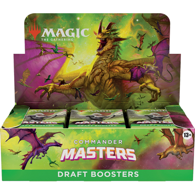 Afbeelding van MTG Commander Masters Draft Booster Box