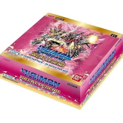 Afbeelding van Digimon Card Game Great Legend Booster Display BT04