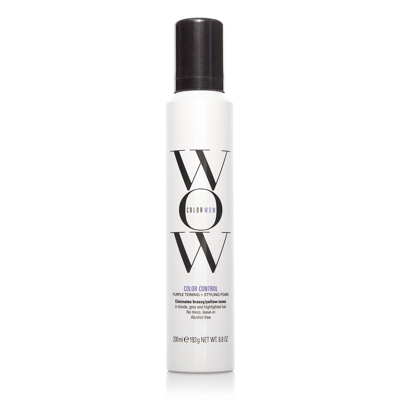 Abbildung von Color Wow Control Purple Toning and Styling Foam 200ml