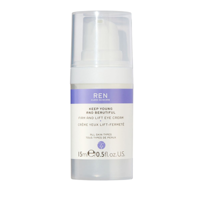 Afbeelding van REN Clean Skincare Keep Young And Beautiful Firm Lift Eye Cream 15 Ml