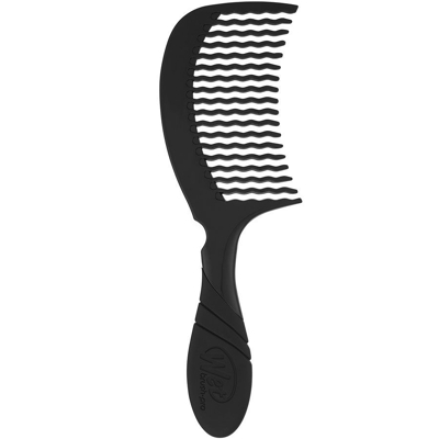 Afbeelding van WetBrush Pro Detangling Comb Black Kammen Beautytasting