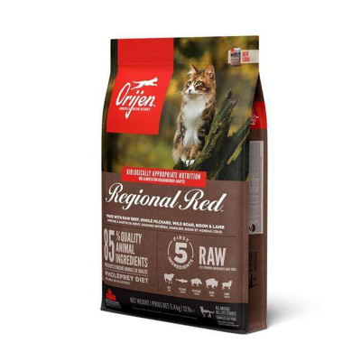 Abbildung von 5.4 kg Orijen Regional Red Katzenfutter
