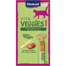 Afbeelding van Vita veggies liquid kaas &amp; tomaat 6 x 15g