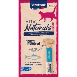 Afbeelding van Vita naturals liquid snack zalm 5x