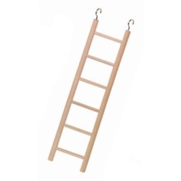 Afbeelding van BZ Houten ladder met 6 treden 28cm