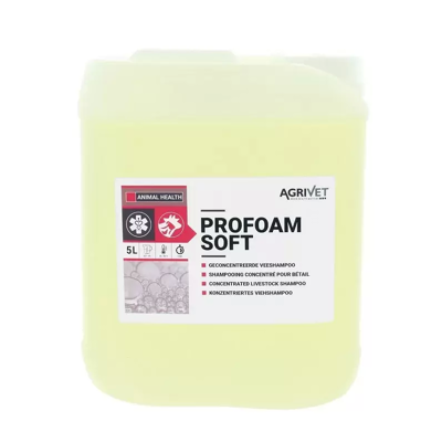 Afbeelding van Agrivet Profoam Soft veeshampoo 5 liter