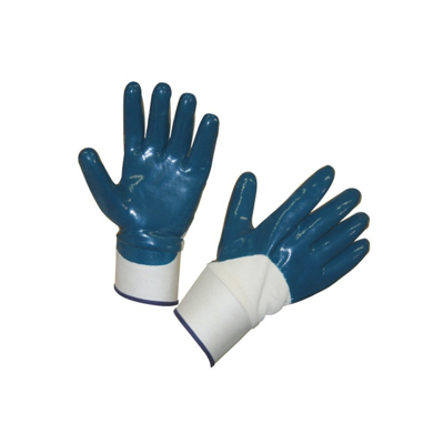 Afbeelding van Handschoen blauw NBR met kap Keron