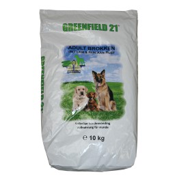 Afbeelding van Greenfield 21 adult lam &amp; rijst brokken 10 kg