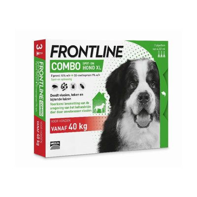 Afbeelding van Frontline Combo hond XL vanaf 40 kg 3 pip.