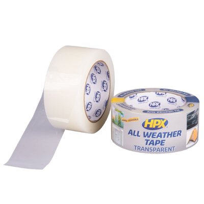 Afbeelding van All Weather Tape transparant 48 mm x 25 m