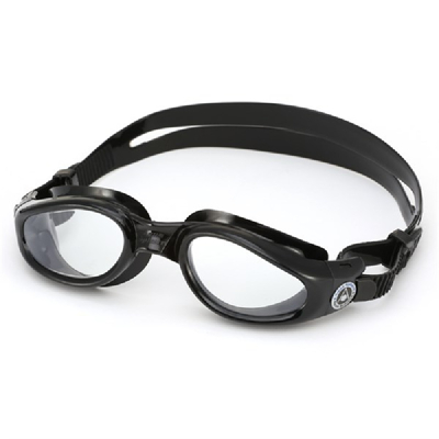 Afbeelding van Aqua Sphere Kaiman Zwembril Black Senior Zwart Zwembrillen