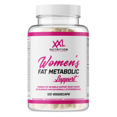 Afbeelding van Xxl Nutrition Women Fat Metalbolic Support 120 Veggiecaps