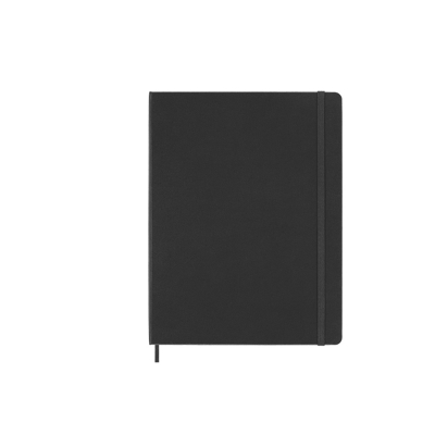 Afbeelding van Moleskine notitieboek, ft 19 x 25 cm, puntraster, harde cover, 192 blad, zwart notitieboek