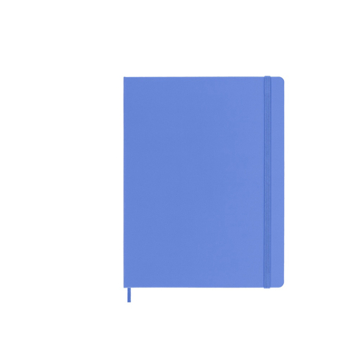 Afbeelding van Notitieboek Moleskine XL 190x250mm blanco hard cover hydrangea blue