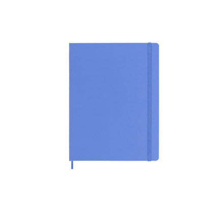 Afbeelding van Notitieboek Moleskine XL 190x250mm lijn hard cover hydrangea blue