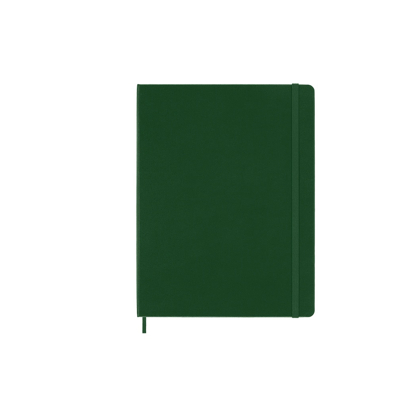 Afbeelding van Moleskine Classic notitieboek gelinieerd XL Mirte Groen / 19 x 25 cm Papier, 70 gsm, zuurvrij, ivoorkleurig