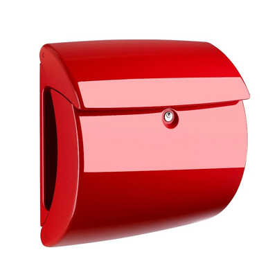 Afbeelding van Burg Wächter Piano kunststof brievenbus rood