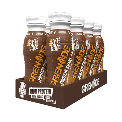 Afbeelding van Grenade Carb Killa Protein Shake Fudge Brownie (8 x 330 ml)