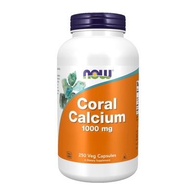 Afbeelding van Now Foods Coral Calcium 1000mg 250v capsules