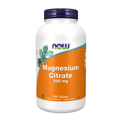 Afbeelding van Now Foods Magnesium Citraat 250 tabletten