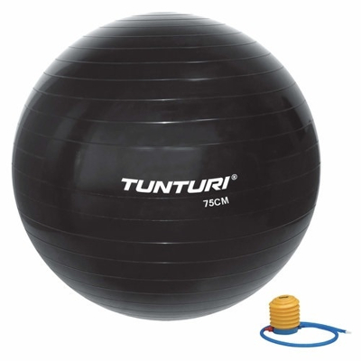 Afbeelding van Tunturi Fitnessbal 75cm Zwart