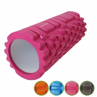 Afbeelding van Tunturi Yoga Grid Foam Roller 33cm Pink