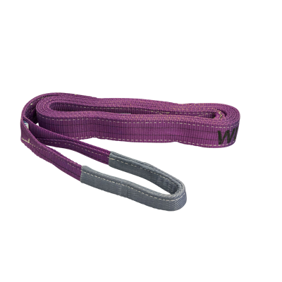 Afbeelding van Hijsband met lussen violet tot 1000kg breed 30mm L=1000mm