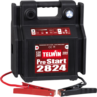 Afbeelding van Telwin Startbooster Pro Start 2824 draagbaar 12/24V