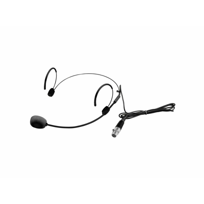 Afbeelding van Omnitronic UHF 300 Headset Microfoon Zwart