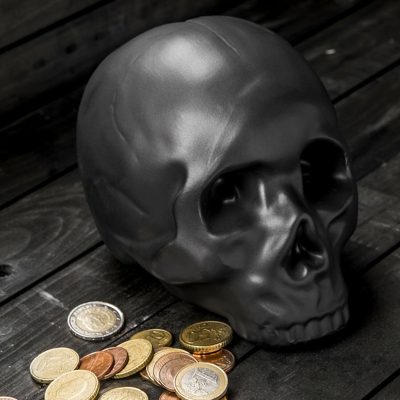 Afbeelding van Skull Spaarpot van Kikkerland