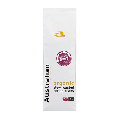 Abbildung von Australian Kaffeebohnen Intense Body (Organic) 1 stück 750 g