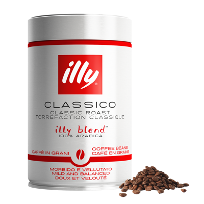 Image de illy Grains de café Classico (Torréfaction Classique) 1 pièce 250 g