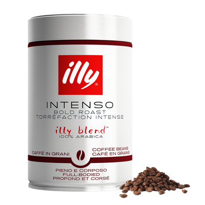 Image de 23 % de remise illy café en grain Intenso (Torréfaction Intense) 1 pièce 250 g