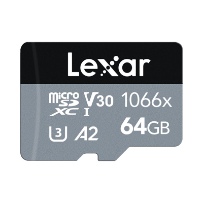 Afbeelding van Lexar MicroSDXC High Performance UHS I 1066x 64GB