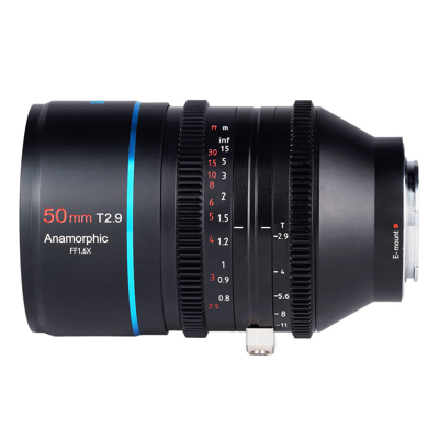 Afbeelding van Sirui 50mm T2.9 1.6X FullFrame Anamorphic Lens Canon RF Mount