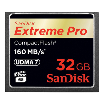 Afbeelding van Sandisk CF 32GB Extreme Pro 160MB/s
