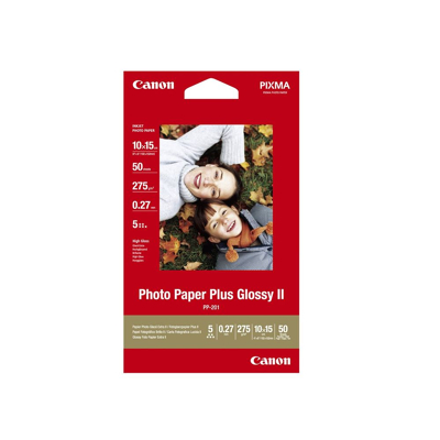 Afbeelding van Canon Fotopapier PP 201 Plus Glossy II 10x15cm 50 stuks