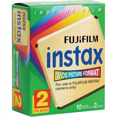 Afbeelding van Fujifilm Instax Wide Colorfilm Glossy 10x2 Pak