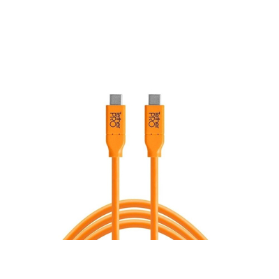 Afbeelding van Tether Tools TetherPro USB C (4,6m Oranje)