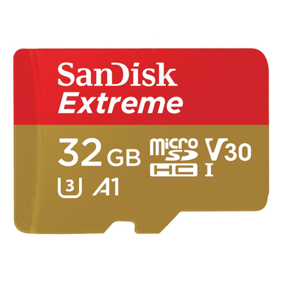 Afbeelding van SanDisk MicroSDXC Extreme geheugenkaart 32GB