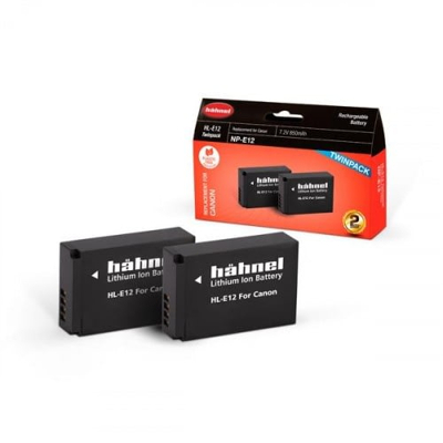 Afbeelding van Hahnel HL E12 Canon Type Twin Pack