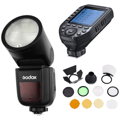 Afbeelding van Godox Speedlite V1 Nikon X Pro II Trigger Accessories Kit