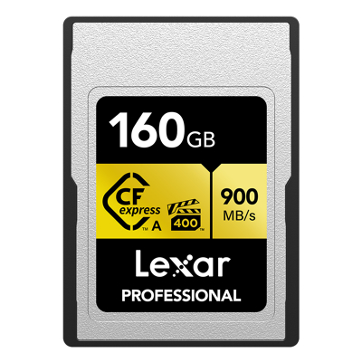 Afbeelding van Lexar CFexpress Pro Type A Gold Series 160 GB 900MBS