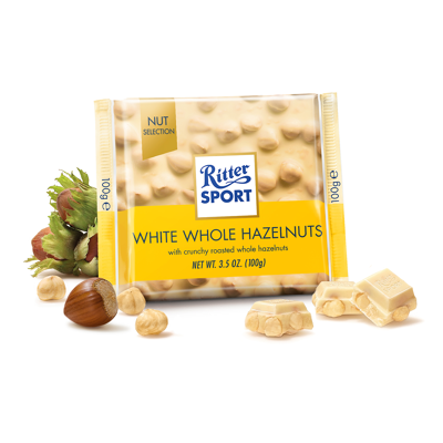 Afbeelding van Ritter Sport Chocolade Wit met Crisp tablet 100 gram