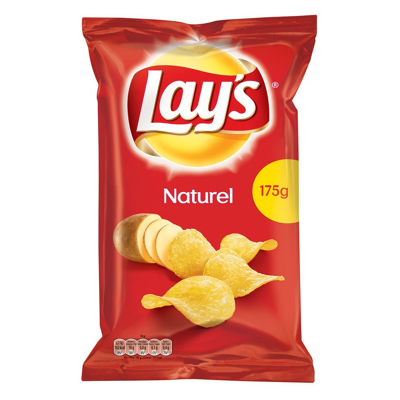 Afbeelding van Lays Naturel Chips 175 Gram