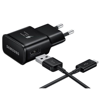 Billede af Samsung USB Hurtiglader + C Kabel EP TA20 Sort